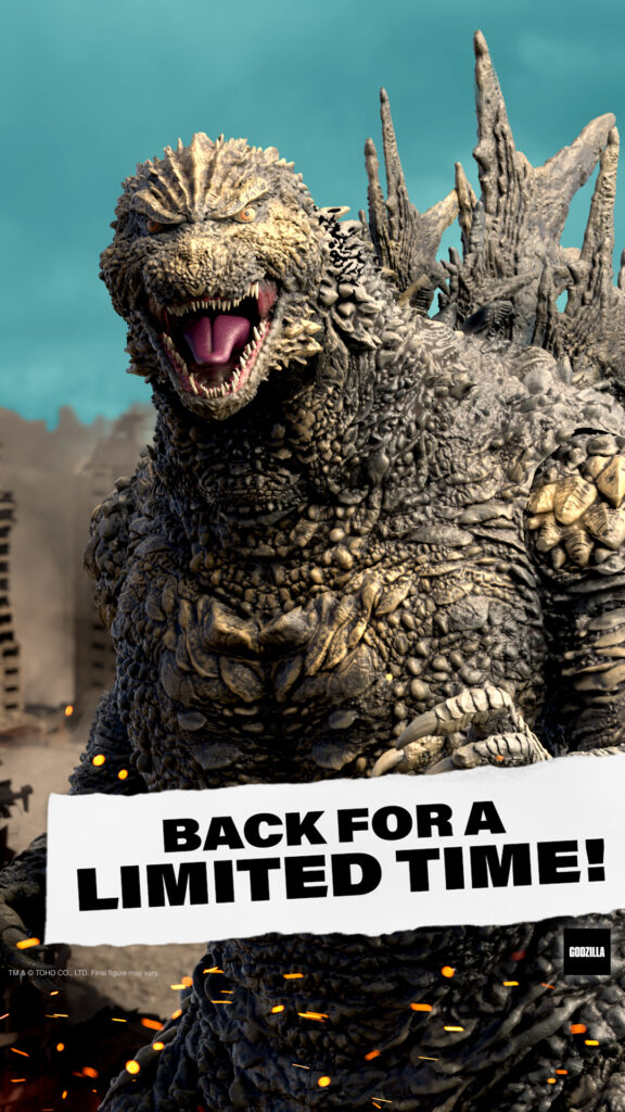 Super 7 Godzilla Minus One Preorder Reopens
